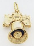 Liberty Bell Charm -A9260