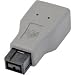 6PIN Firewire 400 1394A Female To 9PIN Firewire 800 1394B Male