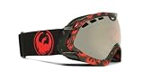Dragon MACE Snow Goggles - Red Dragon Logo Frame/Ionized Lens/Red Logo Strap