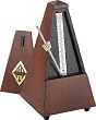 Wittner Simulated Wood Finish w/ Wood Finished Cover, Mahogany