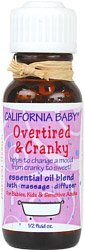 California Baby Overtired and Cranky Bath Drop Essential Oil - 0.5 oz