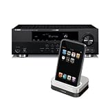 Yamaha RXV665BL Digital Receiver Bundle