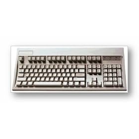 104-key Keyboard PS2 Black with win-key IBM Standard Layout