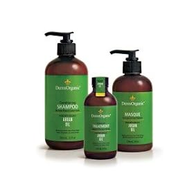 Dermorganic Trio Kit (12oz Shampoo, 8oz Mask, 4oz Treatment)