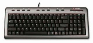 Childrens Toyshop  Electronics : Labtec Ultra-Flat Keyboard - Keyboard - PS/2, USB - German