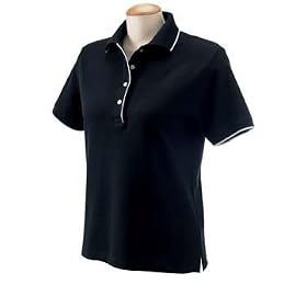 Buy Devon and Jones Ladies Tipped Pique Polo by Devon & Jones
