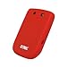 EMPIRE BlackBerry Torch 9800 Silicone Skin Case Cover, Red thumb