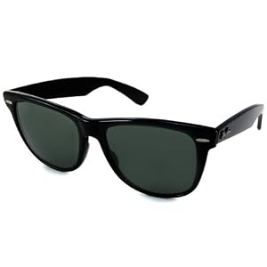 Ray-Ban Sunglasses - RB 2140 Wayfarer Frame: Black Floral Blue Lens: G-15 XLT (50 mm)