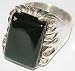 Jewelry : Sterling Silver Mens Ring with Gemstone Handmade Indian Jewelry (rng266)