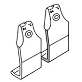 Saris Automobile Roof Rack Attachment Clip Set (15) B000H6HE10