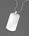 Men's Tungsten Dog Tag Pendant