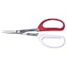 Clauss 33373 Stainless Steel Trimmers with Long Shank and Short Cut Length, 8" Sharp