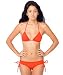 American Apparel Nylon Tricot Ruched-Side Bikini Bottom