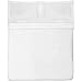 1500 Series Supreme Quality 3pc Duvet Cover Set - Full/Queen, White