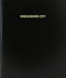 BookFactory® Greensboro City Log Book / Journal / Logbook - 120 Page, 8.5