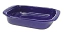 Chantal Ceramic 5-Quart Rectangular Baker, Cobalt Blue