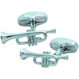 Musician SMURF blowing trumpet music instrument musical note Iron On Transfer for T-Shirt by The Smurfs