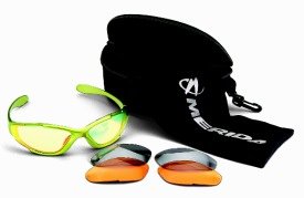 Childrens Toyshop  Toys : Merida Team green sunglasses with replaceable lenses