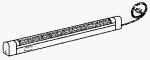 American Fluor #SL8ECP 13 8W Slimlite Fixture