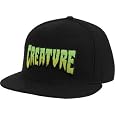 Creature Logo Fade Flexfit Hat S/M Black
