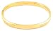 14K Yellow Gold Filled Bangle with Etched Design Bracelet