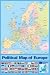 1art1 - 32276 - Poster - Cartes - Carte Politique d'Europe I - 91 X 61 cm