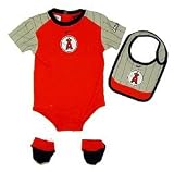 Anaheim Angels Creeper with Bib and Booties