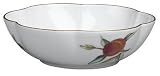 Royal Worcester Evesham Gold Porcelain 8-1/2-inch Round Scallop Dish