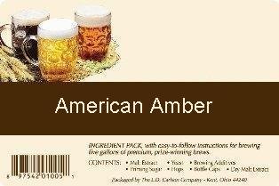 American Amber All Grain Advanced Homebrew Beer Ingredient Kit
