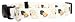 labrador31  - Labrador Retriever Extra Large Designer Ribbon Dog Collar