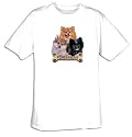 Pomeranian Puppies Bone Adult T-shirt