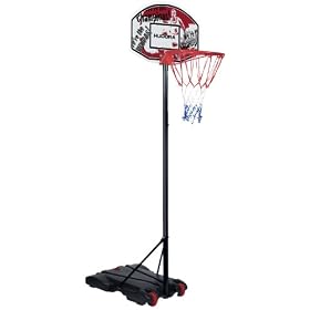 Hudora 71653 - Panneau de basket 'All Stars' - Hauteur 165 - 205 cm