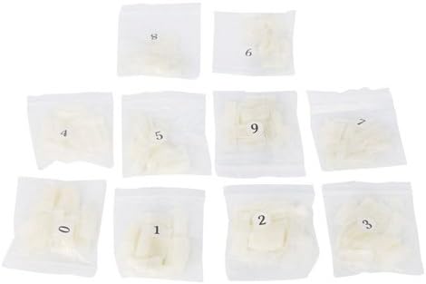 500pcs Lady Natural Half Tips Acrylic Style Artificial False Nails