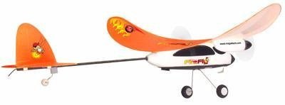 31Y2MPAR9HL Megatech   MTC8246   FireFly Electric Ready to Fly RC Airplane   Orange   21 in.