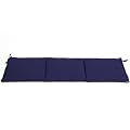 AUFLAGE F�R BANK 3-SITZER 150 x 45 CM - BLAU