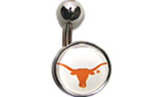 University of Texas Longhorns Navel Belly Button Ring