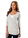 Best Selling A Pea in the Pod: 3/4 Sleeve V-neck Faux Wrap Nursing Sleep Top Online
