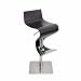 LumiSource BS-VIVA WD WNG Wood Viva Bar Stool, Wenge
