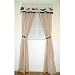 Baby : Two by Two 2 Drapes w/ tiebacks 84"