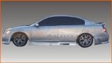 02-04 NISSAN ALTIMA SKYLINE BW STYLE SIDE SKIRT