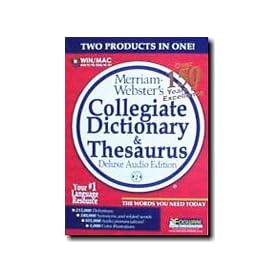 Merriam-Webster's Collegiate Dictionary & Thesaurus