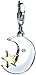 Jewelry : Moon and Star, Sterling Silver Diamond Charm by Hot Diamonds