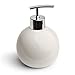 LUXUN Pump Head with Chrome Finish Soap Dispenser, White