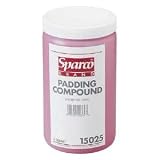 Sparco 15025 Padding Compound, 1 Quart, Red