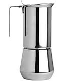 Ilsa Stainless Steel 3 Cup Stovetop Espresso Maker