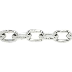 Campbell 0725027 System 3 Grade 30 Low Carbon Steel Proof Coil Chain, Zinc plated, 3/16" Trade, 0.21" Diameter, 800 lbs Load Capacity, 100 Feet Reel