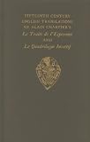 Fifteenth century English translations of Alain Chartier's Le traité de l'esperance and Le quadrilogue invectif