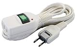 125V/15A [雷ｻｰｼﾞ･ﾌﾞﾚｰｶｰ付]タップ(3m) EA815GL-103