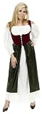  : Women's Wine/Moss Village Wench Costume (Small)
