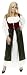 Search : Women's Wine/Moss Village Wench Costume (Small)